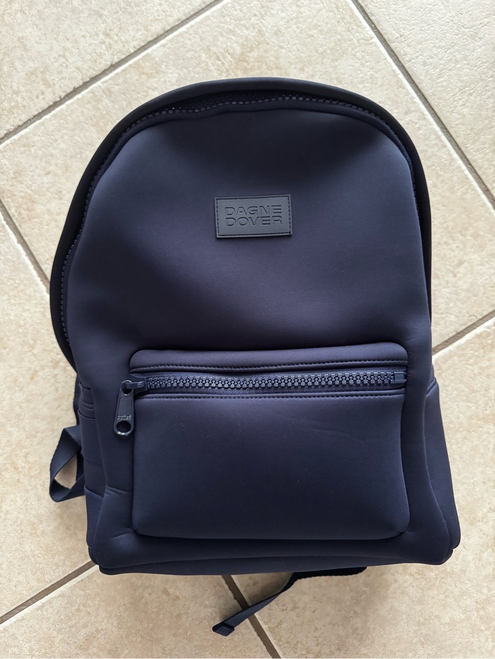 Dagne Dover Navy Neoprene Everyday Backpack